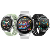 Q8 1,3 inch HD scherm, bluetoothgesprek, ECG+PPG hartslag bloeddruk SpO2 monitor 30 dagen lange stand-by smartwatch