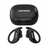 Lenovo LP7 Wireless Bluetooth 5.0-Kopfhörer 14-mm-Treiber HIFI Stereo-Bass-Rauschunterdrückung Ohrhörer mit geringer Latenz IPX5 Wasserdichte Sport-Ohrhörer mit Mikrofon