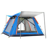 ki: W pełni automatyczny namiot dla 6-7 osób na kemping na świeżym powietrzu, piknik rodzinny, podróże, wodoodporny i wiatroszczelny