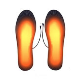 1 Ζευγάρι Αντιολισθητικά Πέλματα με Ηλεκτρική Θέρμανση μέσω USB, Θερμαντική Επιφάνεια από Υλικό Άνθρακα
