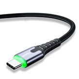 Essager LED USB Type C Kabel 3A Schnelllade-USB-C-Datenkabel für Samsung S10 mi9 Oneplus 6t 