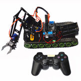 Távirányítású robot tank játékok RC robot alváz készlet Szervó PS2 Mearm