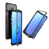 Luphie Magnetic Adsorption Aluminum Tempered Glass Protective Case For Samsung Galaxy S9/S9 Plus