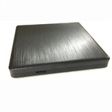 Flacher, gebürsteter externer DVD-Brenner mit Type-C USB 3.0 für PC-Laptop