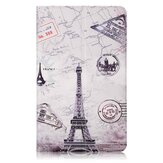 Iron Tower Painting Tablet Case for 8 Inch Mipad 4 