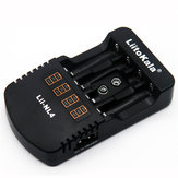 Зарядное устройство для аккумуляторов LiitoKala Lii-NL4 AA AAA 9V Ni-MH Ni-Cd с разъемом US/EU