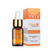 TYJR Vitamina C Anti Esencia de arrugas Líquido hialurónico líquido hidratante Anti Suero de envejecimiento Cuidado de la piel
