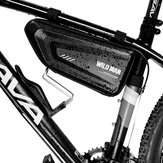 Сумка для велосипеда WILD MAN Triangular Bike Bag 1,5 литра большого объема, водонепроницаемая для горных электрических и шоссейных велосипедов