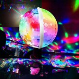 Mini USB RGB LED Car Luzes de palco DJ Portable Festa em Família Bola de luz colorida Barra de luz Efeito de Palco do Clube Lâmpada de iluminação para telemóvel