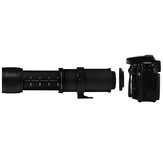 Adattatore per ottiche Lightdow T2 verso NEX / AF / PK / AI / EOS per obiettivo teleobiettivo Lightdow 420-800 mm per fotocamera Canon, Nikon, Sony e Pentax DSLR