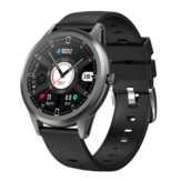 GOKOO S35 Schermo touchscreen completo da 1,28 pollici Monitor frequenza cardiaca, pressione sanguigna e SpO2 Riproduzione musica Modalità multi-sport Impermeabile IP67 Smartwatch