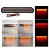 3 in 1 28 LED Flowing Reverse Stop Brake Turn Signal Rear Tail Lights Truck Trailer RV