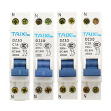 TAIXI® DZ30-32 10A / 16A / 20A/25A 1P + N Disjoncteur miniature DPN Air Switch 