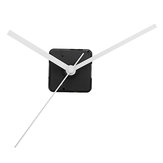 Movimiento de cuarzo silencioso de 20 mm de eje blanco para reparación de relojes de pared de bricolaje