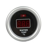 52mm Su Sıcaklığı Göstergesi Dijital Kırmızı Ekran 40-150 Santigrat Sıcaklık Ortak Boru ile Sensör Adaptörü