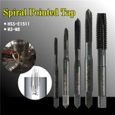 M3 / M4 / M5 / M6 / M8 مسمار HSS Nitride Coated Tap متري Sprial Hand Thread Screw Tap