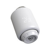 Vanne thermostatique sans fil pour radiateur Tuya ZigBee/WiFi, actionneur de radiateur sans fil, contrôle vocal compatible avec Alexa et Google Home