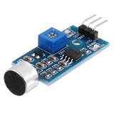 Módulo de Som de Microfone Sensor Módulo de Voz Sensor Módulo de Detecção de Som de Alta Sensibilidade Módulo de Apito