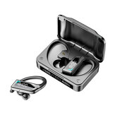 Bakeey Q8 TWS bluetooth V5.2 Kulaklık LED Güç Ekran HiFI Stereo Dokunmatik Spor Kulaklık Su Geçirmez Kulak Çengel Kulaklıklı Mikrofon