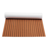Folha de deck de piso de barco marrom de espuma EVA de atualização de 240cmx120cm com espessura de 6mm imitação de teca