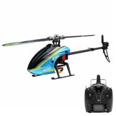 Helicóptero RC Flybarless Eachine E160 V2 de 6 canales con doble motor sin escobillas y sistema 3D6G, compatible con FUTABA S-FHSS en formato BNF/RTF