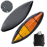 Cubierta impermeable ajustable de kayak y canoa de tela Oxford 420D para 8,5-13,1 pies