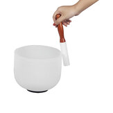 Резиновый молоток Палка Венчик для хрустальной поющей чаши Профессиональная звуковая чаша Strik с резиновым кольцом Аксессуар для медитаци