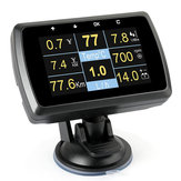 Ancel A501 OBD2 HUD-display Snelheidsmeter Brandstoftank Temperatuur Auto Diagnostische Scanner