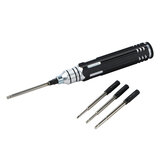 4 In 1 Screwdriver Hexagon Head H1.5 H2.0 H2.5 H3.0 Hex Screw Driver Tools Set Professional RC Tools Kits For FPV Helicopter Car