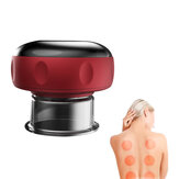 IPRee® Elektromos vákuumos terápia Guasha Massager 12 sebességű, nyirokelvezető szövetek elleni harcolás, mágneses vibráció, izomszövetek, váll, nyak, elekromágneses hullám USB Massager
