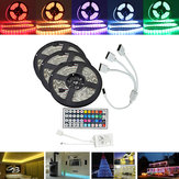 15M SMD5050 Wasserdichte RGB-LED-Streifenleuchte mit 450 LEDs + 44-Tasten-Controller + Kabelanschluss DC12V