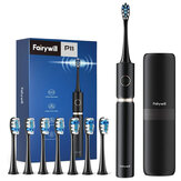 Fairywill P11 Sonic Elektrikli Diş Fırçası Beyazlatma Şarj Edilebilir Ultra Güçlü USB Şarj Cihazı Su Geçirmez Elektrikli Diş Fırçası