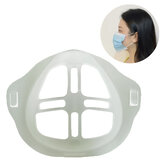 BIKIGHT 10PCS 3D maszk belső támasztó keret az arcmaszk számára Megakadályozza az ajakrúzs leesését Keret tartó keret kerékpáros maszk kiegészítők.