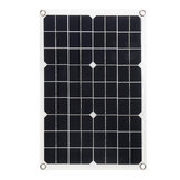 20W 430 * 280 * 2.5mm Monokrystaliczny panel słoneczny z wtykiem DC 18V i wyjściem USB 5V 