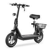 [EU DIRECT] BOGIST M5 PRO Folding Electric Scooter with Seat 48V 11Ah Battery 500W Motor 12inch Tires  35-40KM Max Mileage Range 120KG Max Load