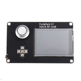 Новая версия 2020 HackRF H1 Портативный SDR-приемопередатчик Portapack расширяет 2.8 дюймов Сенсорный экран Дисплей Модуль с АЦП ЦАП Слот для TF-карты TCXO