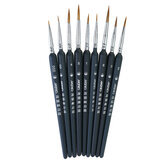 9 PCS Hook Line Pen Watercolor Soft Hair Painting Brush for Acrylic Painting