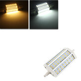 Bombilla LED R7S regulable de 8W 118MM SMD 2835 48 luz blanca pura/cálida AC 85-265V lámpara de maíz