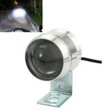 12-80V 10W LED Motorcycle Headlight White Auxiliary Lamp Aluminium Vízálló