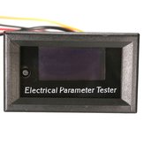 Oled LCD 33V 10A DC Combo Meter Spannung Strom Tester Leistungskapazität Battery Monitor