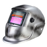 Casco per saldatura a oscuramento automatico Argento Solar TIG MIG Welder Lens Mask
