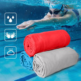 Tragbare Größe im Freien Quick Dry Reise Handtuch Compact Solid Color Mikrofaser Handtuch für Camping Sport