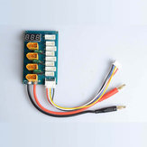 Параллельная плата для заряда аккумуляторов AKK XT60 для 3S 4S Lipo с индикацией напряжения LED