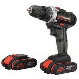 42V 3 in 1 Electric Screwdriver Cordless Drill with Rechargeable Batteries Tools Kit