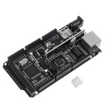 MEGA 2560 ETH R3 ATmega2560   W5500 Micro-SD kártyaolvasó Mikro-USB USB-UART CP2104 ESP-01 Socket Fejlesztő Testület