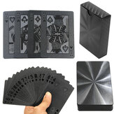 Schwarz Matte Plastic Poker Karten Wasserdicht PET Wasserdicht Spielkarten Spielzeug