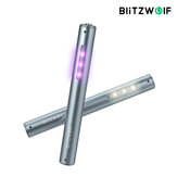 Lâmpada de esterilização LED branca portátil BlitzWolf BW-FUN9 UV para uso doméstico, recarregável, 2 em 1 lâmpada de desinfecção e iluminação