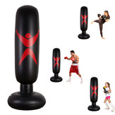 Coluna de boxe inflável de 160 cm para jogos em família e treino em casa