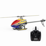 Eachine E150 2.4G 6CH 6-Axis Gyro 3D6G Dual Brushless Motor de Transmisión Directa Helicóptero RC sin Barra de Vuelo RTF