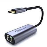 QGeeM USB Type-C bis 1000 Mbit / s RJ45 Ethernet-Netzwerkanschlussadapter-Konverter für Smartphones Tablets Laptops MacBook Air 2020 für iPad Pro 2020 für Samsung Galaxy Note 20